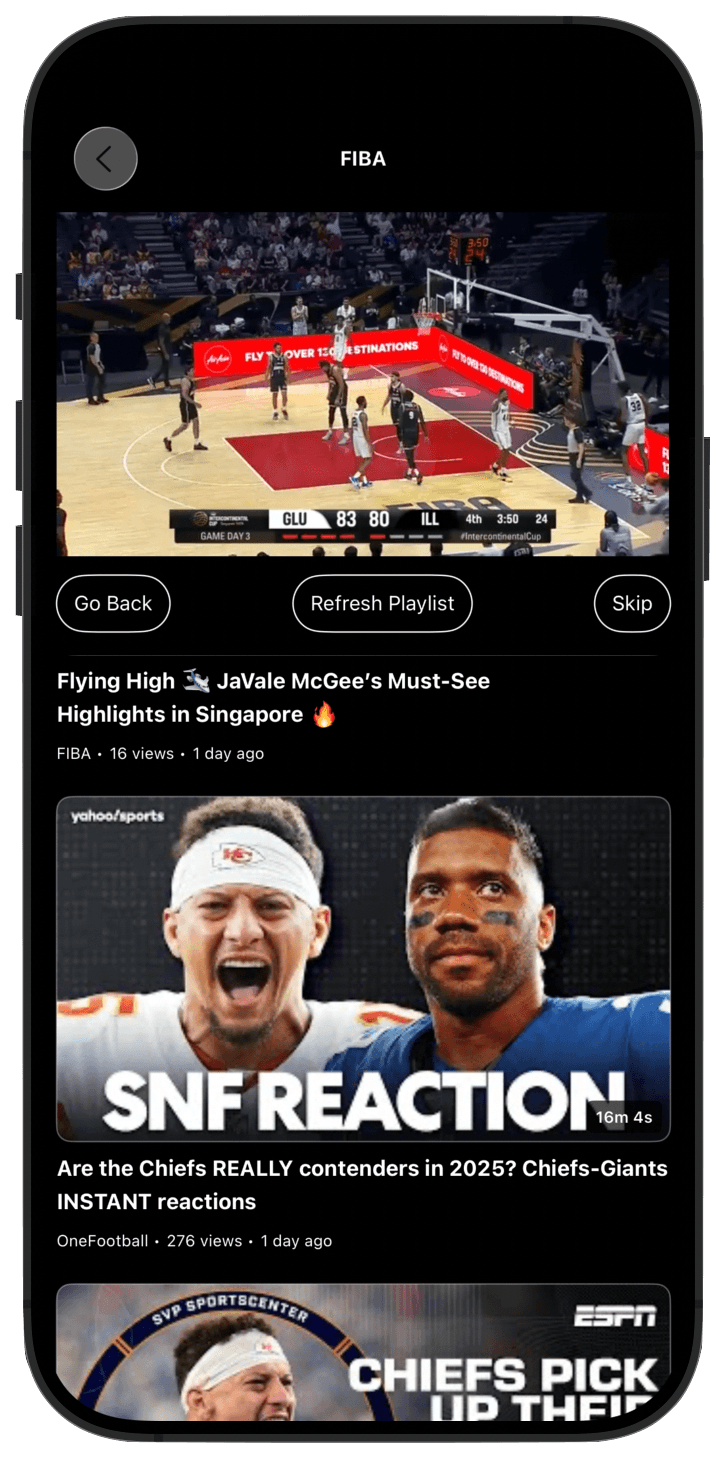 X•Sports iPhone Screenshot 4